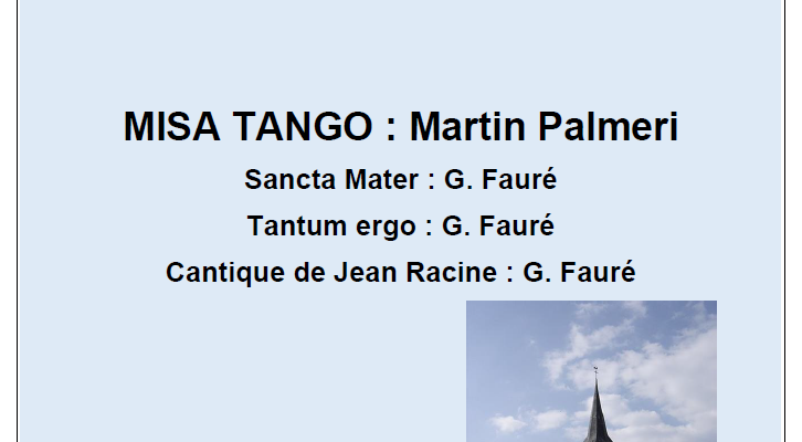 Concert « Misa Tango »
